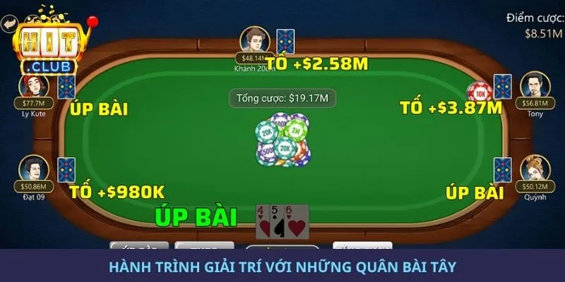 Hành trình giải trí với những quân bài Tây