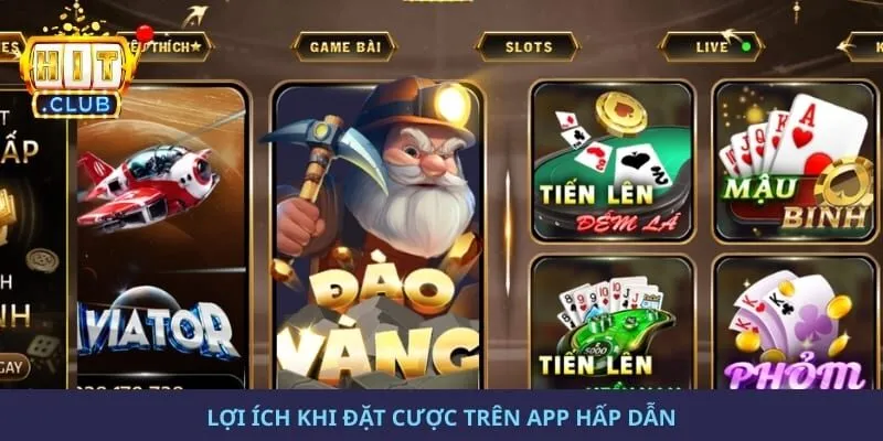 Lợi ích khi đặt cược trên app hấp dẫn