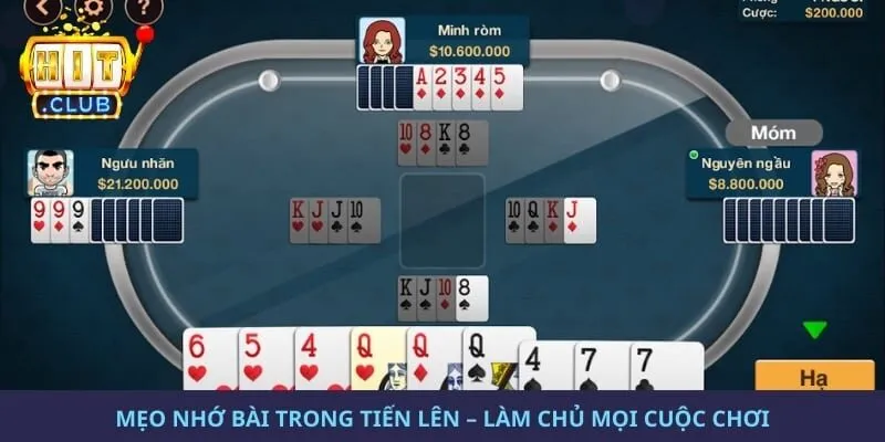 Mẹo Nhớ Bài Trong Tiến Lên – Làm Chủ Mọi Cuộc Chơi